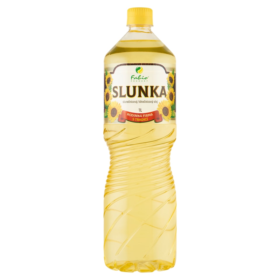 Obrázek 1 pro produkt Fabio Produkt Slunka slunečnicový olej 1l