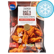 Tesco Salt & Chilli Chicken Strips 400g