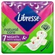 Libresse Natural Care Night+ szárnyas egészségügyi betét, éjszakai használatra 7 db  1. kép
