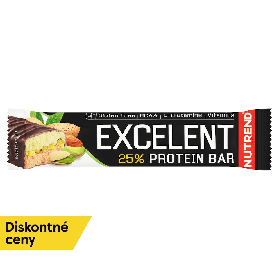 obrázok 1 z Nutrend Excelent Protein Bar Double príchuť mandle pistácie 85 g