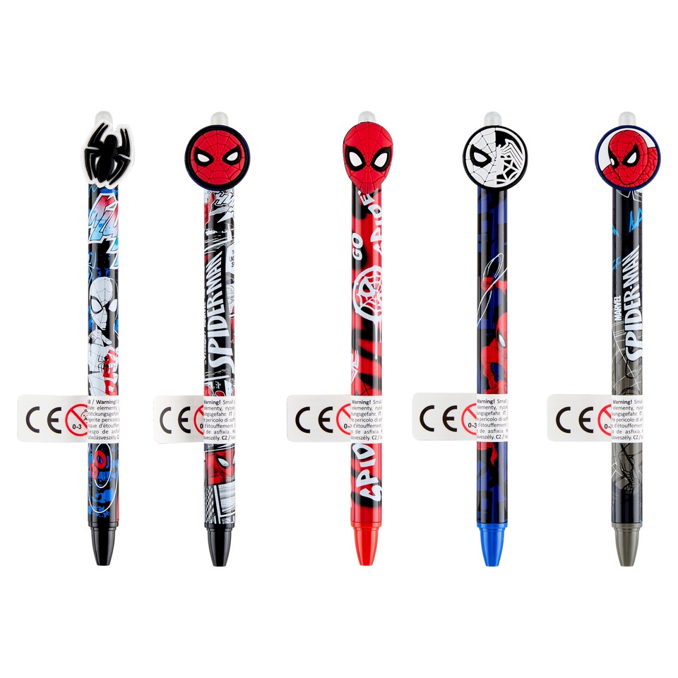 Spiderman gumovacie pero 0,5 mm