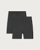image 4 of F&F School Boys 2-Pack Slim Fit Shorts in Grey