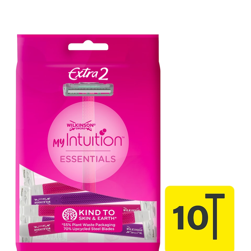 Wilkinson Sword myIntuition Extra 2 Women's Disposable Razors 10 pack