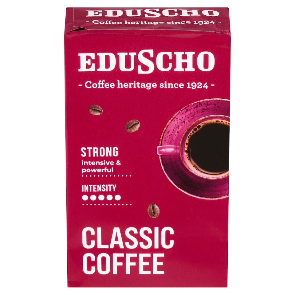 obrázok 1 z Eduscho Strong Classic pražená mletá káva 250 g