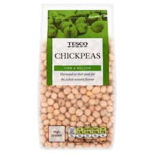Tesco Wholefoods Chick Peas 500G