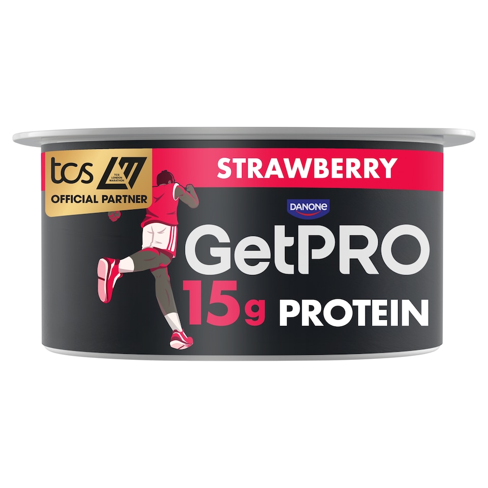 image 1 of GetPRO Strawberry High Protein Yoghurt 160g