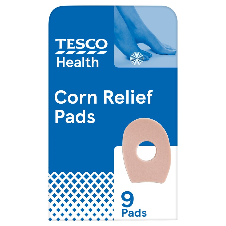 Tesco Health Corn Relief Foot Pads 9s