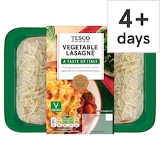 Tesco Vegetable Lasagne 400G