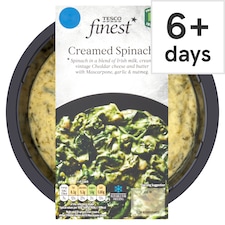 Tesco Finest Creamed Spinach 250G