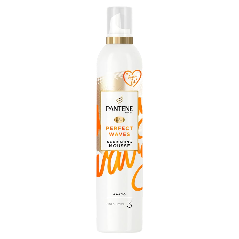 image 1 of Pantene Perfect Wave Nourishing Hair Mousse 200Ml