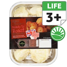 Tesco Ready To Roast Potatoes 320G