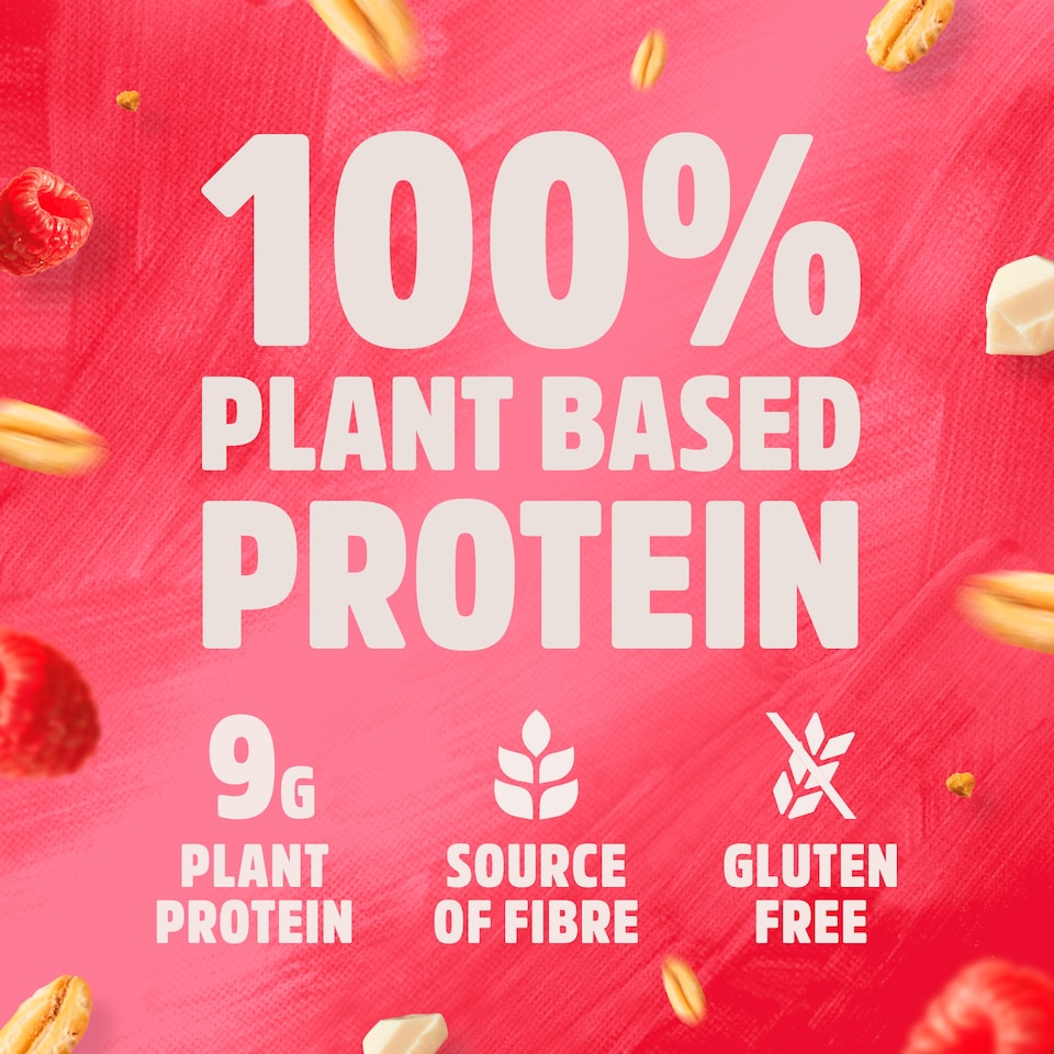 image 1 of TREK Protein Flapjacks - White Chocolate & Raspberry 3 Pack 50g