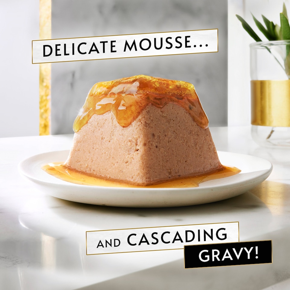 image 1 of GOURMET Revelations Mousse Tuna Wet Cat Food 4x57g