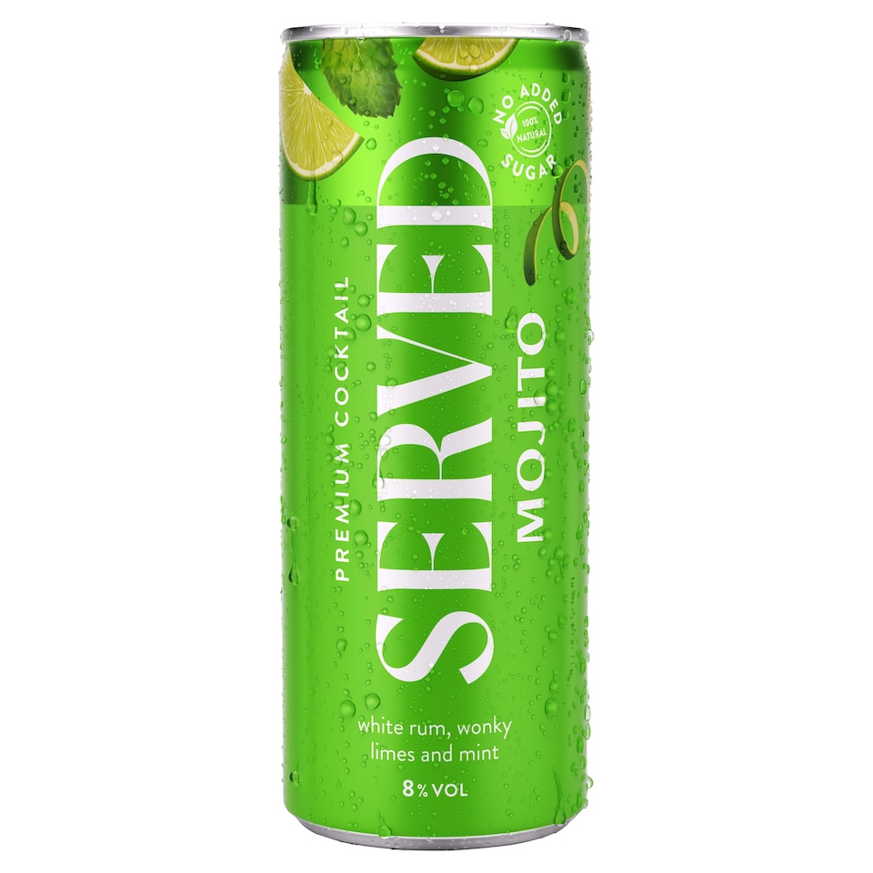 SERVED Premium Cocktail Mojito 250ml