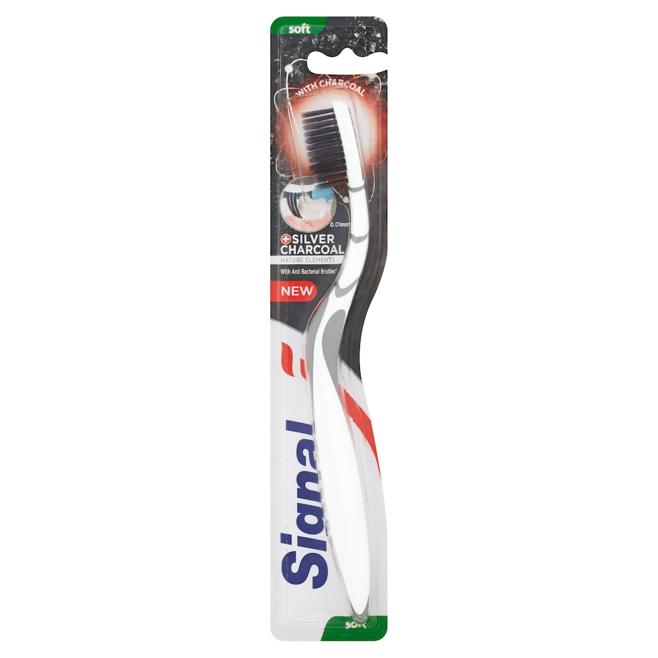 Obrázek 1 pro produkt Signal zubní kartáček měkký s aktivním uhlím