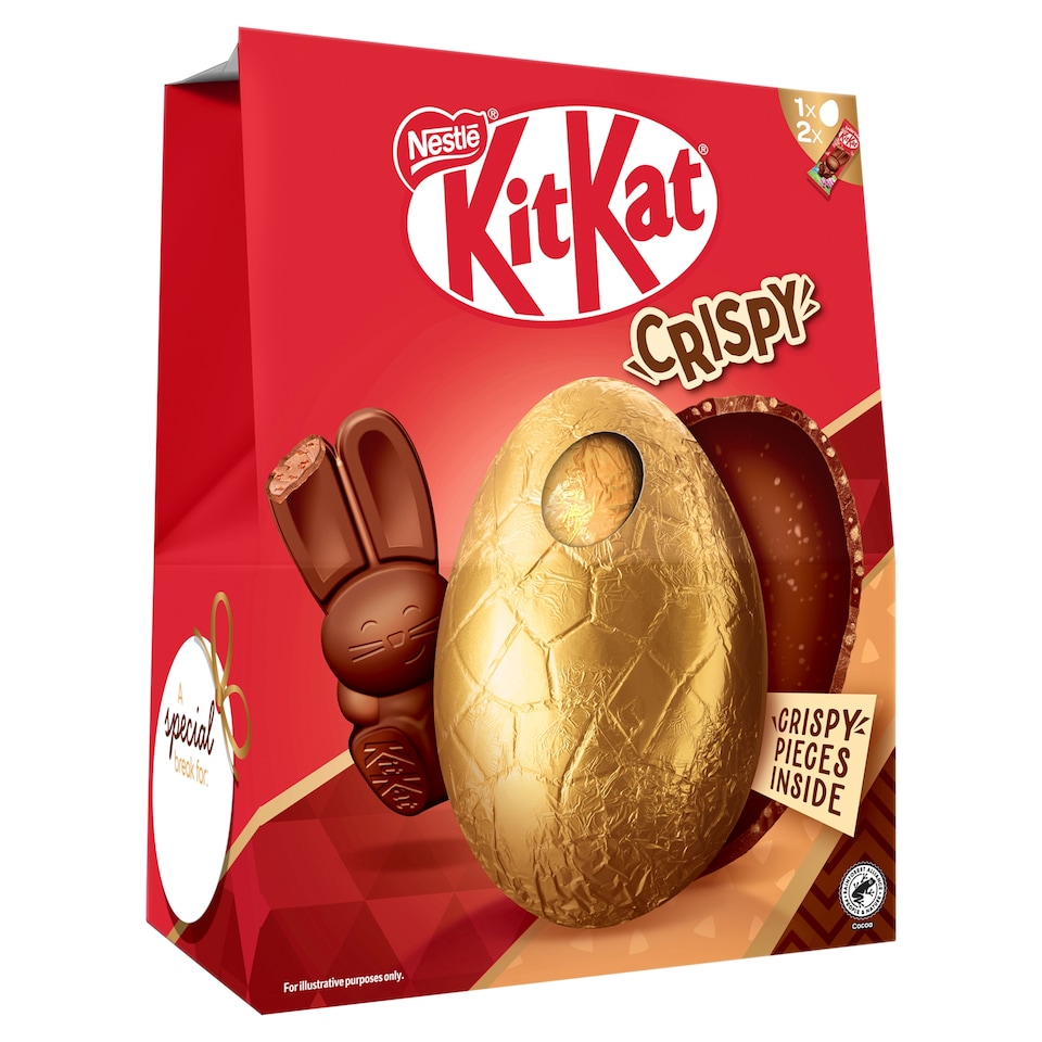 image 1 of Kit Kat Chunky Milk Chocolate Giant Easter Egg 208g