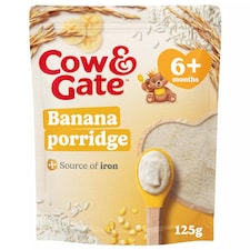 Cow And Gate Banana Porridge 125G