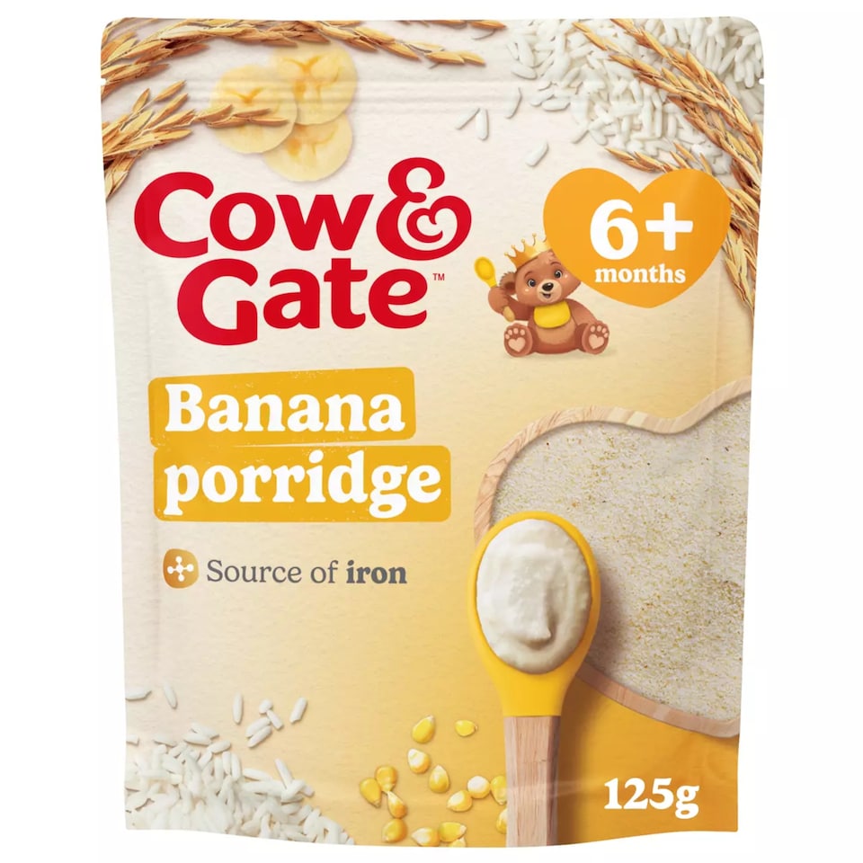 image 1 of Cow And Gate Banana Porridge 125G