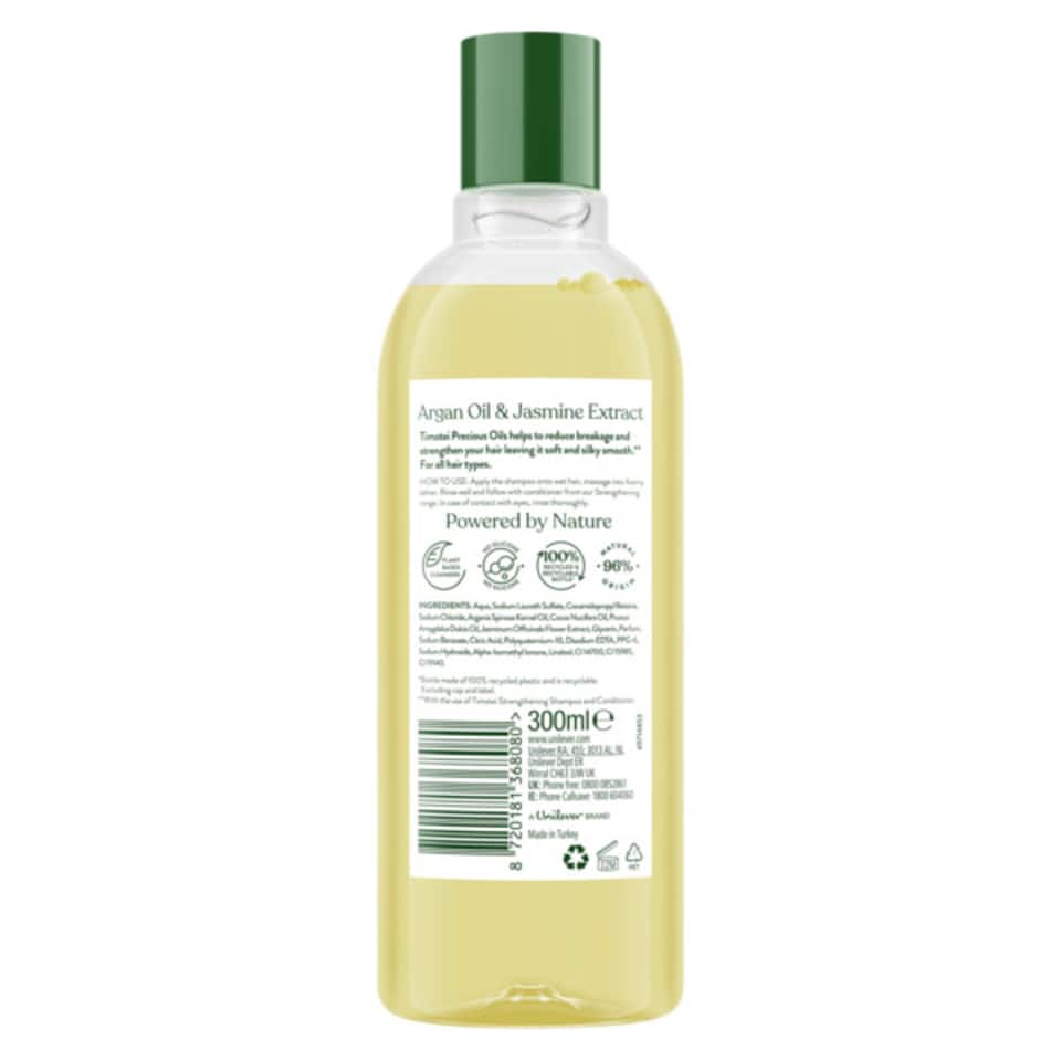 image 1 of Timotei Precious Shampoo Argan Oil And Jasmine 300Ml