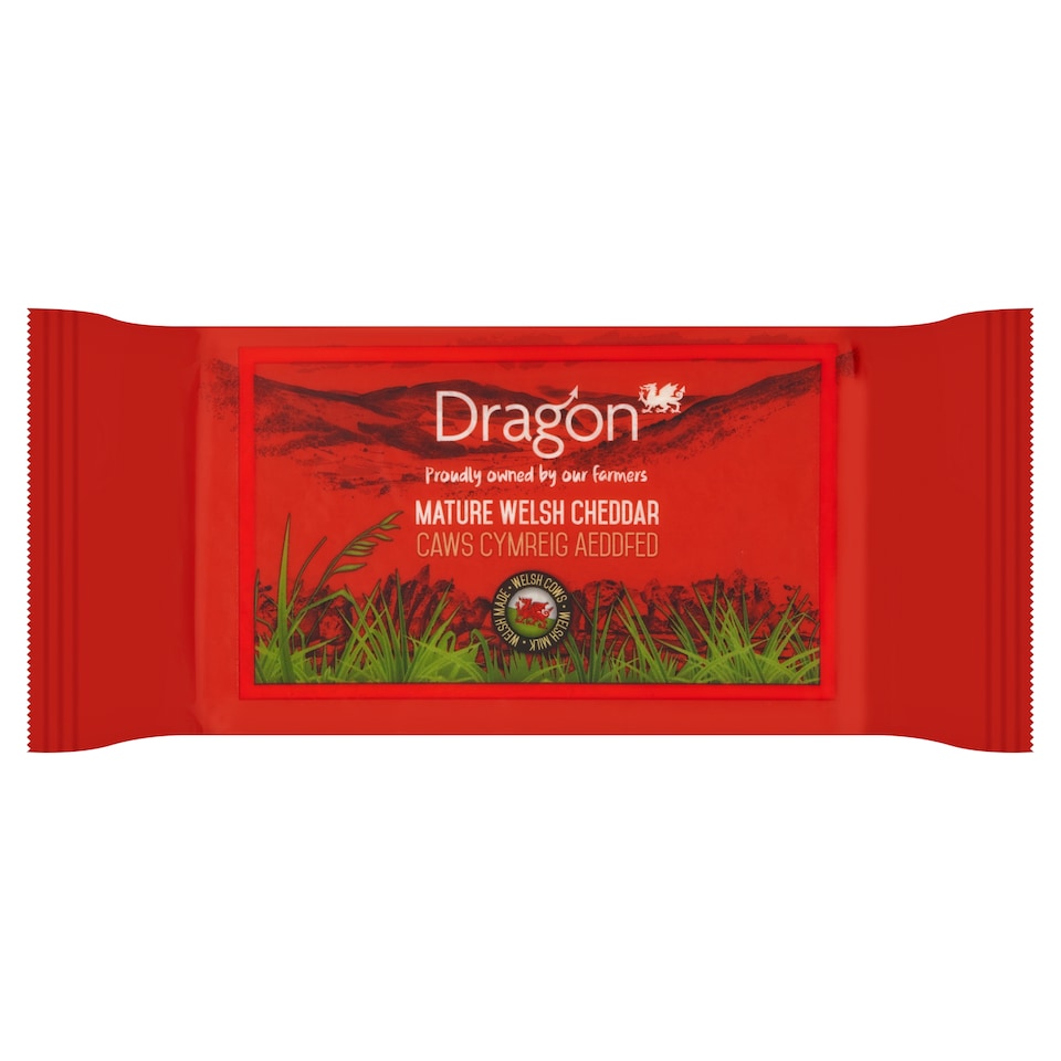 Dragon Mature Welsh Cheddar Cheese 350 G