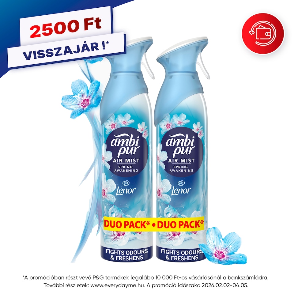 Ambi Pur Légfrissítő Spray Lenor Spring Awakening 370 ml