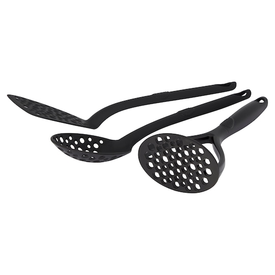 Tesco 3 Peice Nylon Utensil Set Tesco Groceries