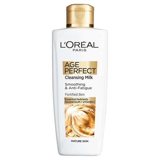 L Oreal Paris Age Perfect Cleansing Milk 200ml Tesco Groceries