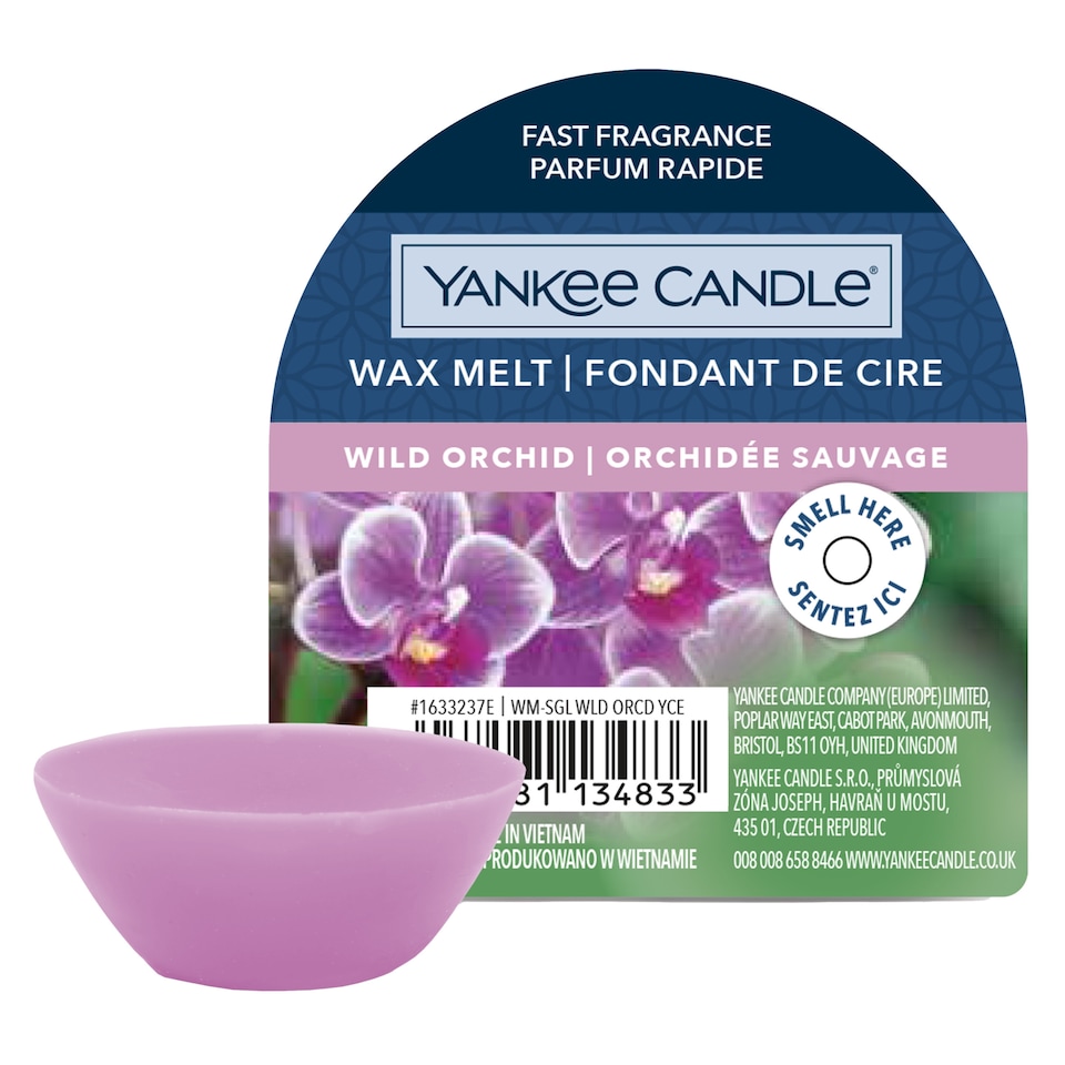 Yankee Classic Wild Orchid Wax Melt 22g