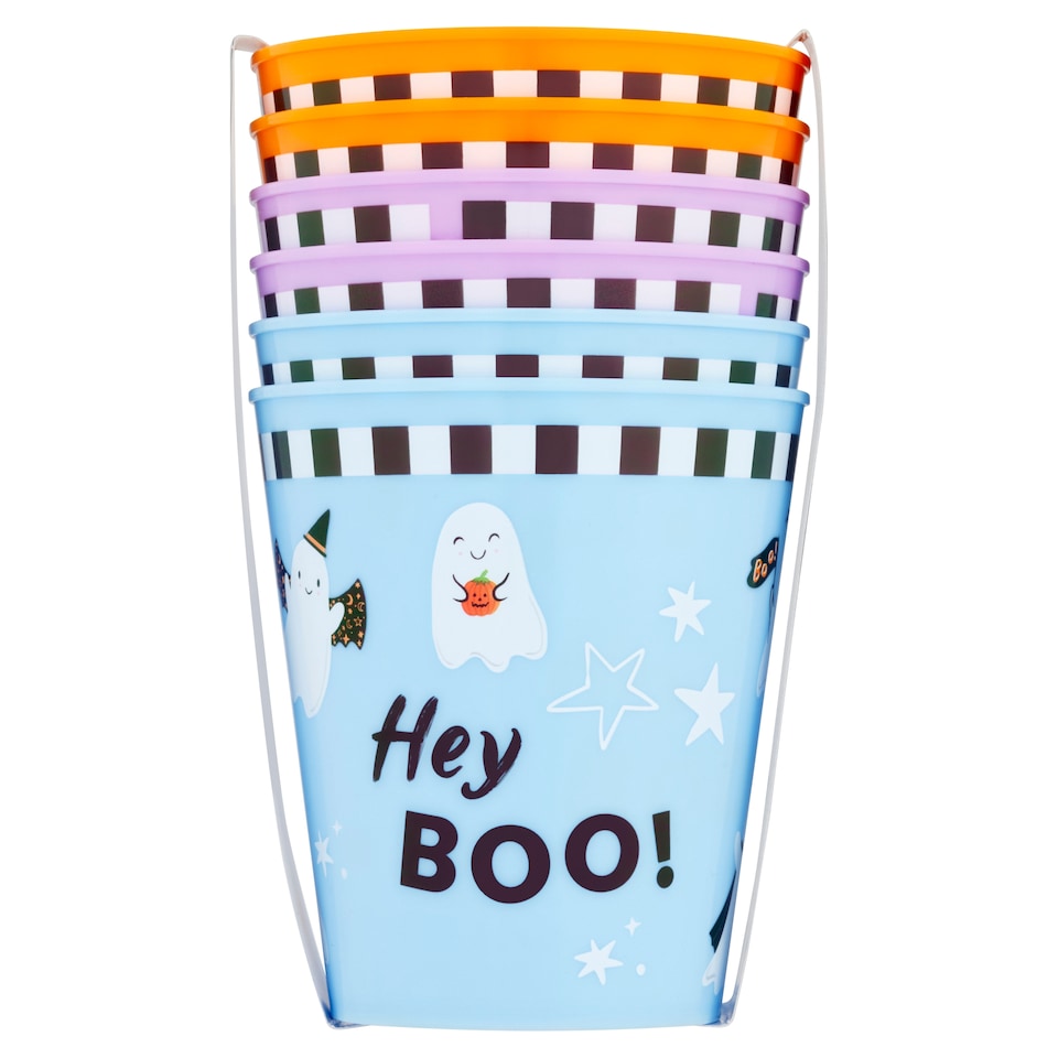 image 1 of Tesco Halloween Hey Boo Tumblers 320 ml 6 pcs
