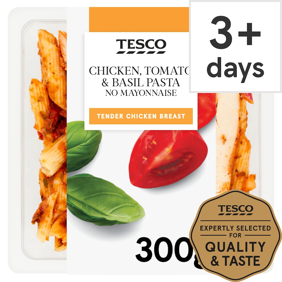 Tesco Chicken, Tomato & Basil Pasta 300g