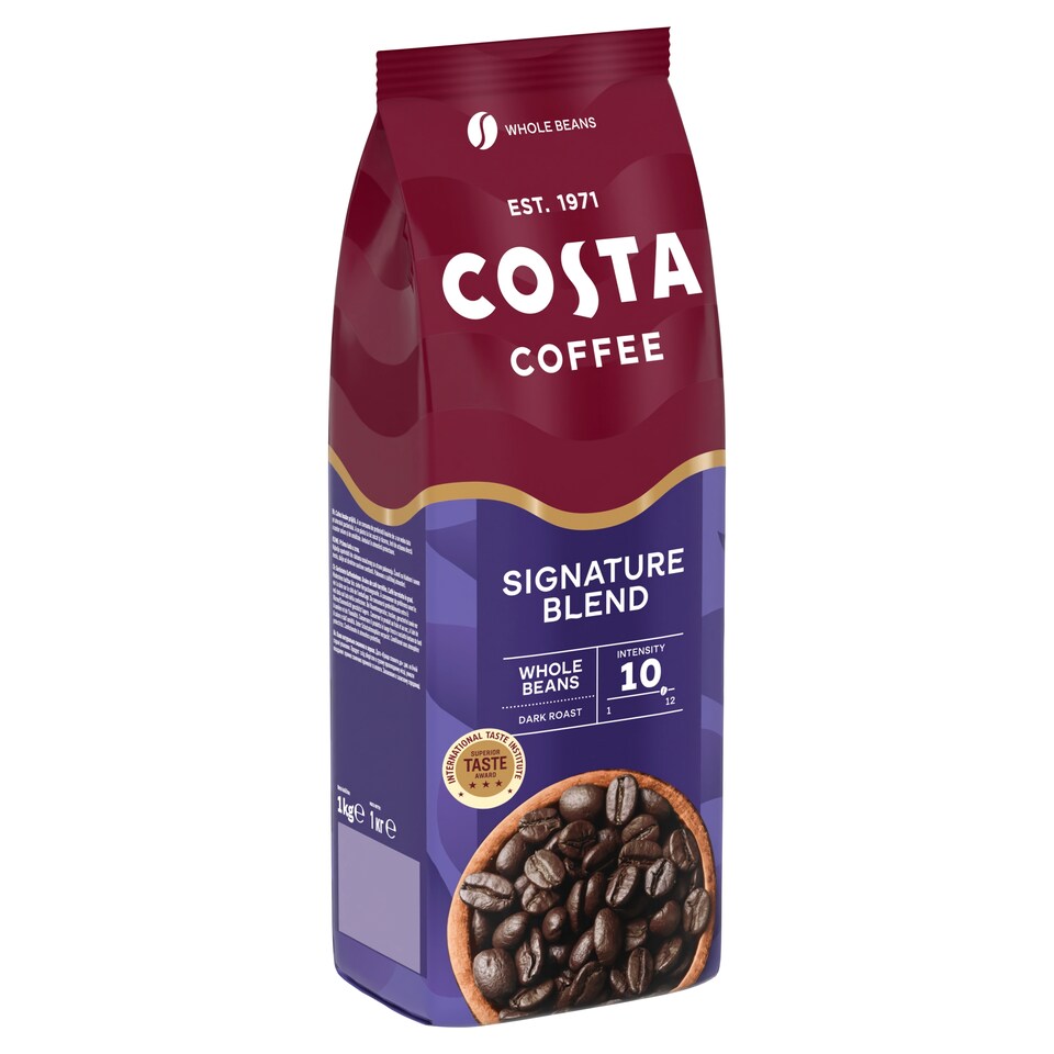 Costa Coffee Beans Signature Blend Dark Roast 1Kg