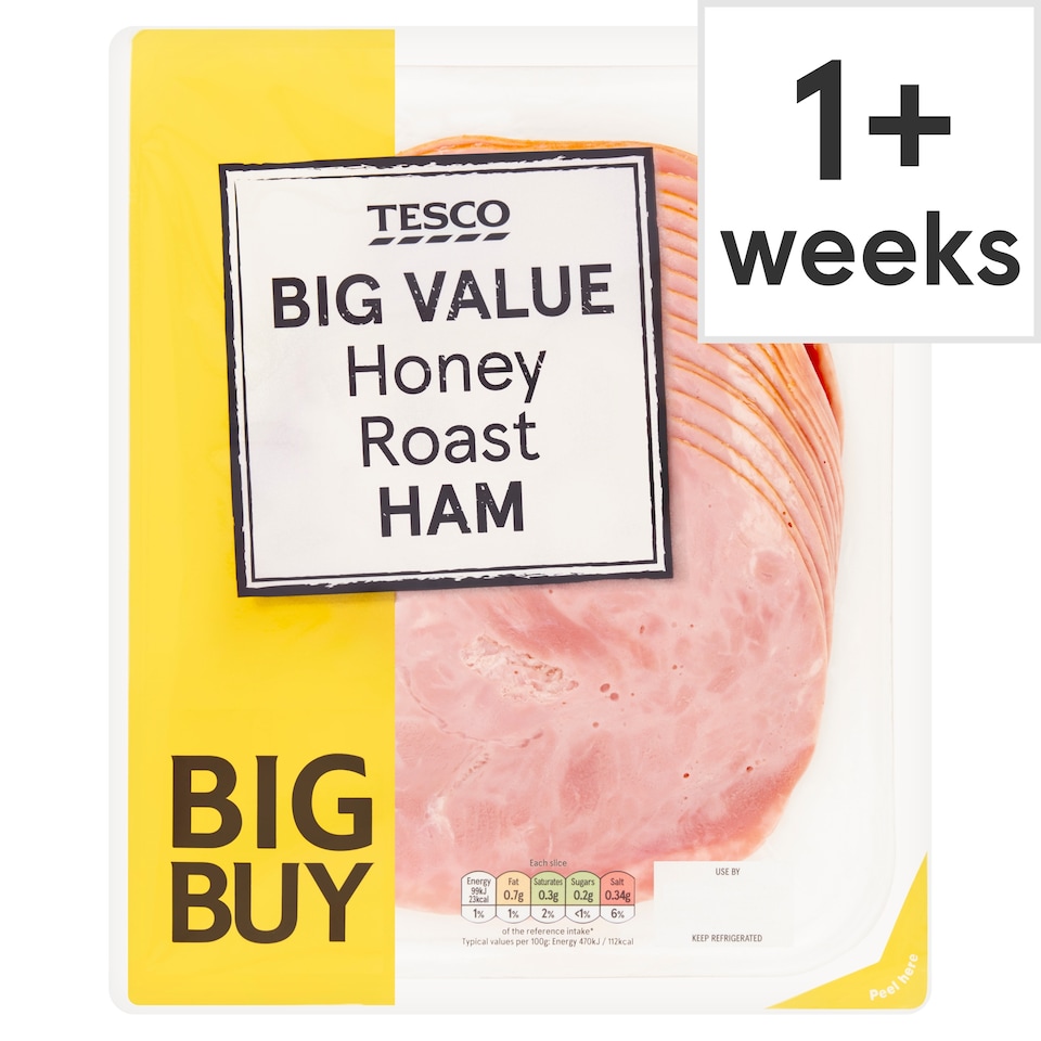 Tesco Big Value Honey Roasted Ham 320g