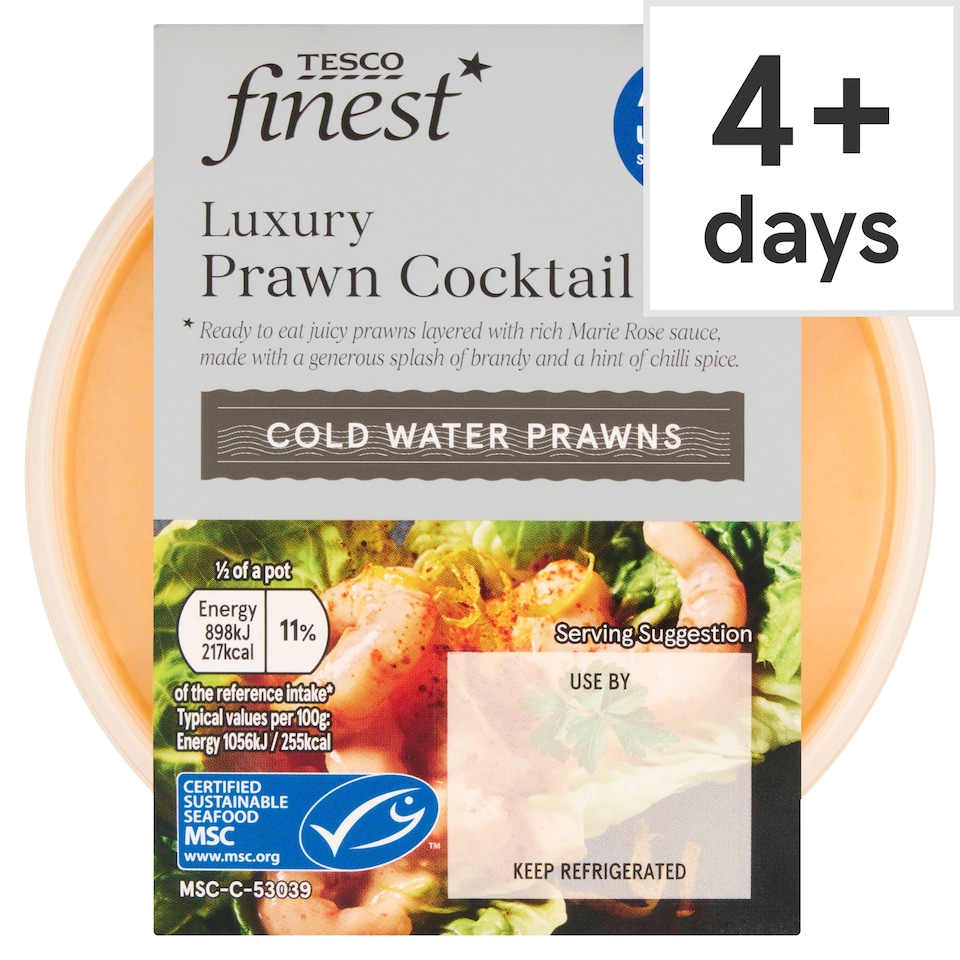 Tesco Finest luxury Prawn Cocktail 170g