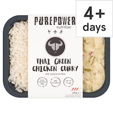 PUREPOWER NUTRITION THAI GREEN CHICKEN CURRY 400G
