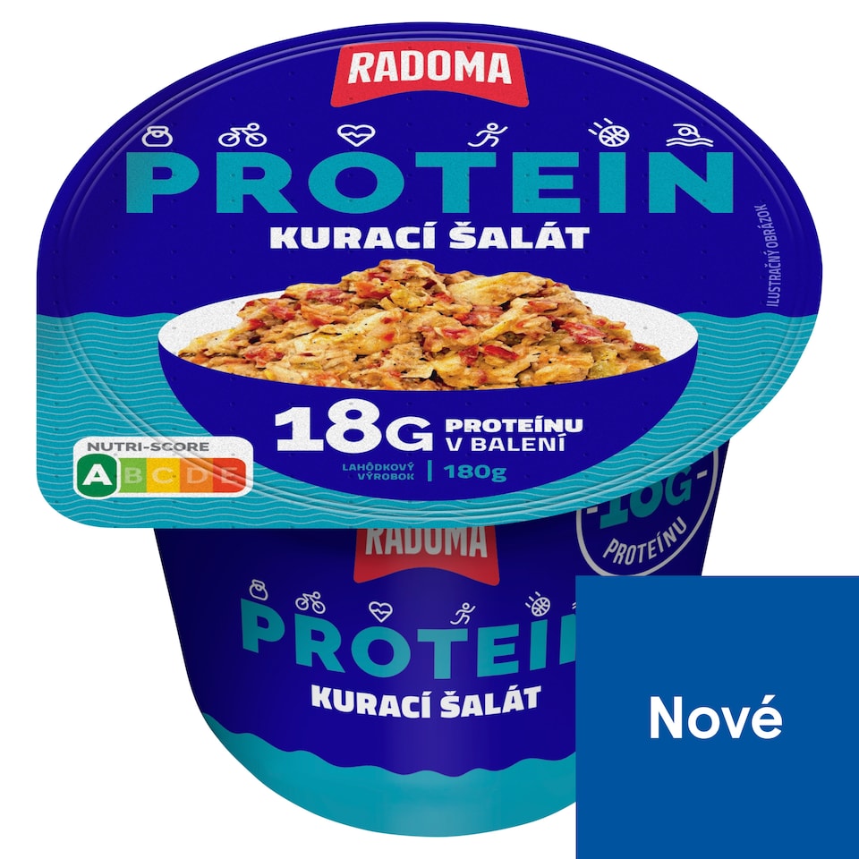 Radoma Protein kuřecí salát 180g