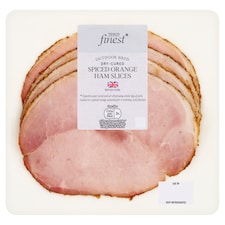 Tesco Finest Deli Spiced Orange Ham Slices 130g 
