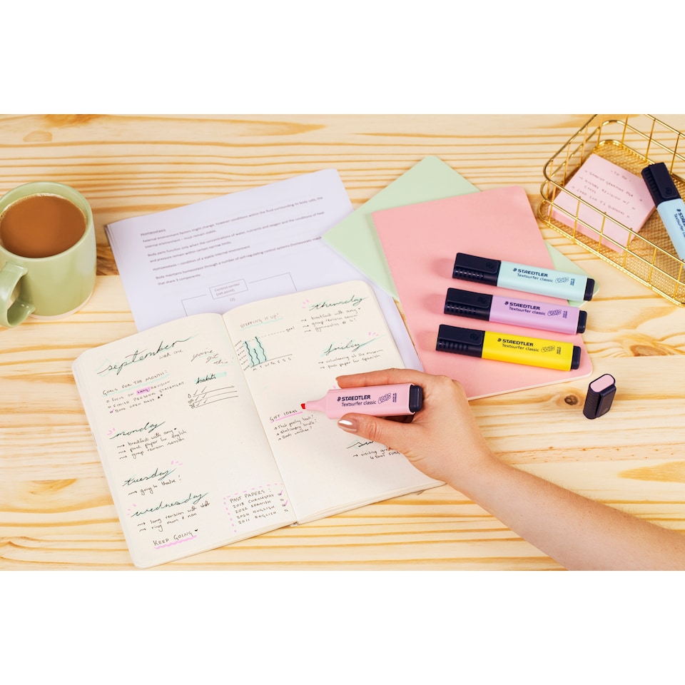 image 1 of Staedtler Stationery Pastel Highlighters 6 Pack