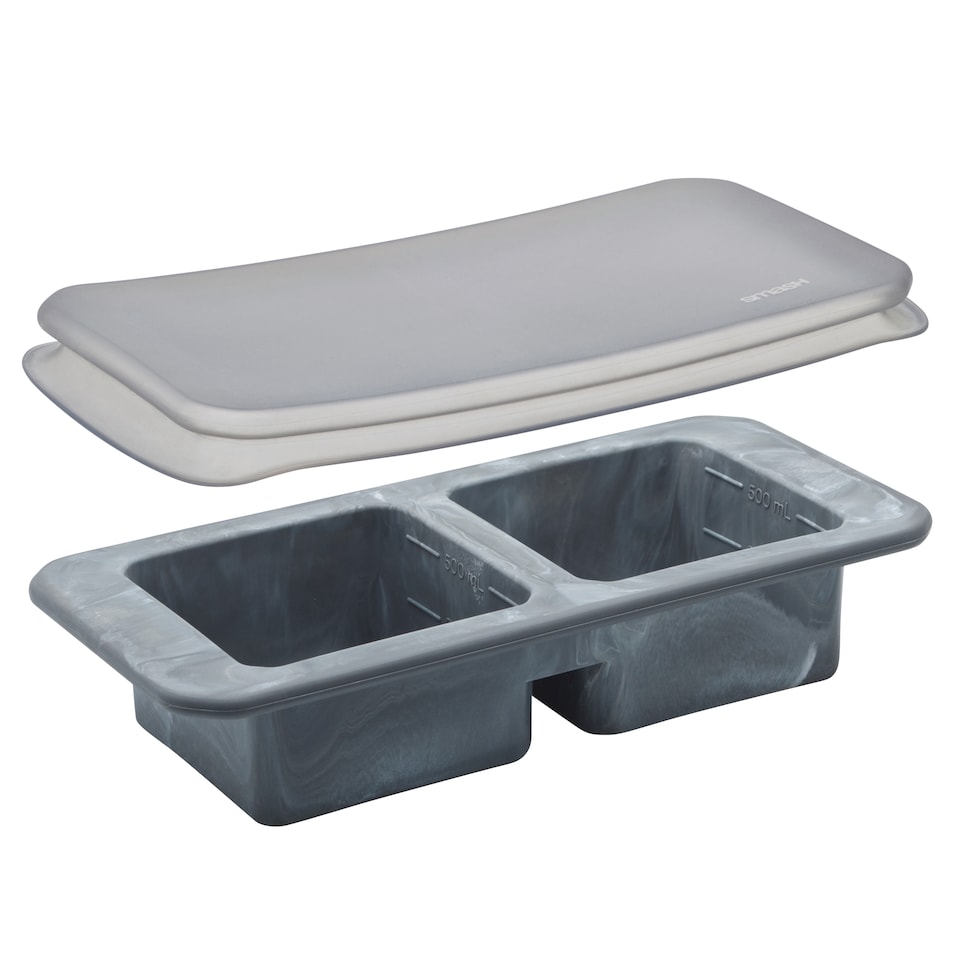 image 1 of Smash Active Black Reusable Freezer Prep Cubes