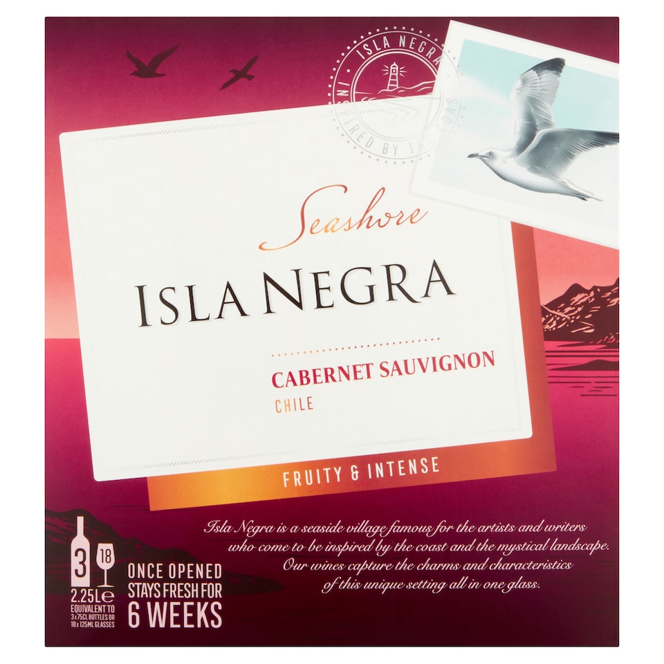 image 1 of Isla Negra Cabernet Sauvignon 2.25L
