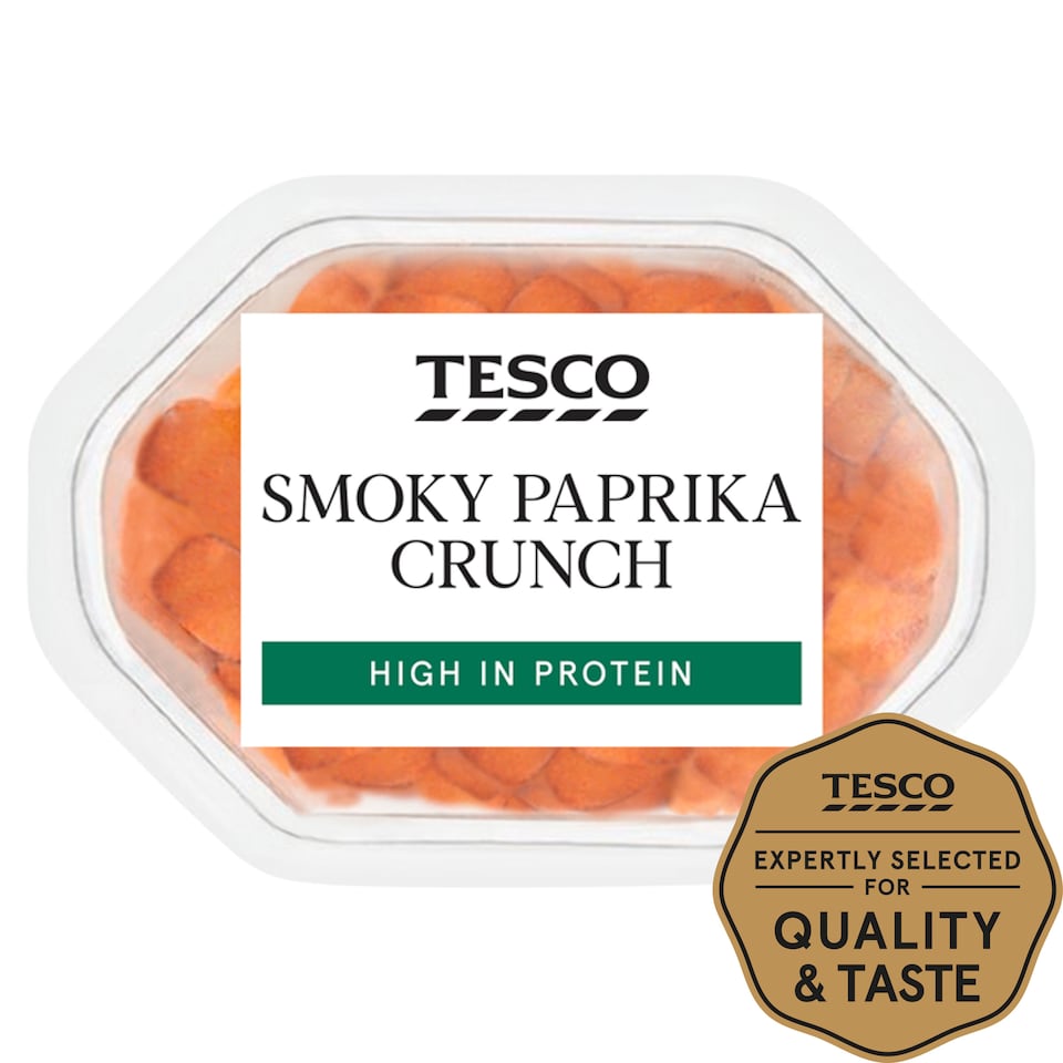 Tesco Smoky Paprika Crunch 45G