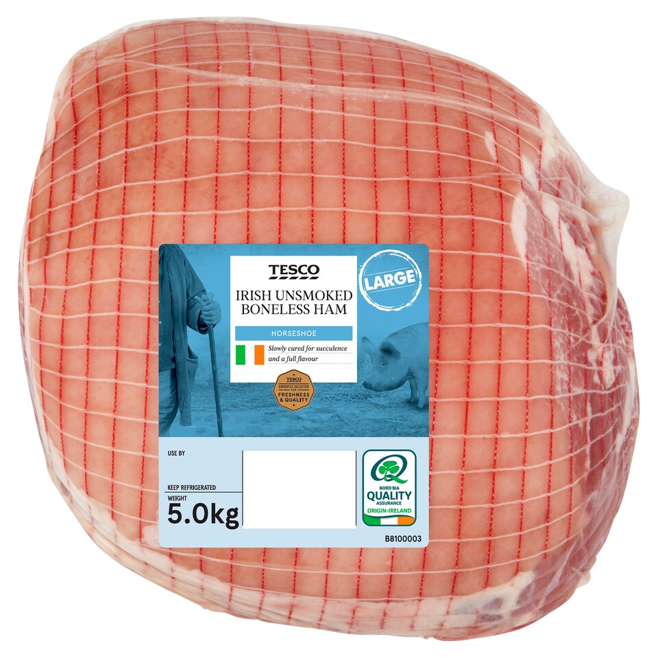Tesco Irish Boneless Ham 5Kg