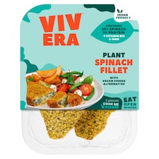 Vivera Plant Spinach Fillet with Vegan Cheese Alternative 200g