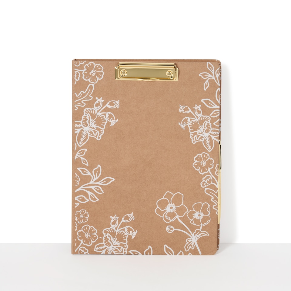 image 1 of Paperchase Full Bloom Padfolio