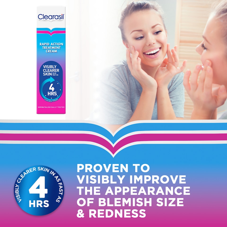 image 1 of Clearasil Ultra Rapid Action Treatment Cream 25Ml