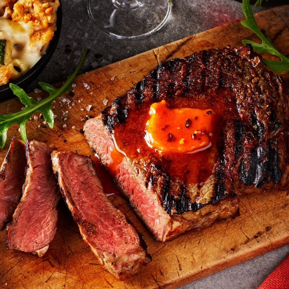 image 1 of Tesco Finest Smoked Paprika Butter with Chilli, Garlic & Smoked Salt 90g