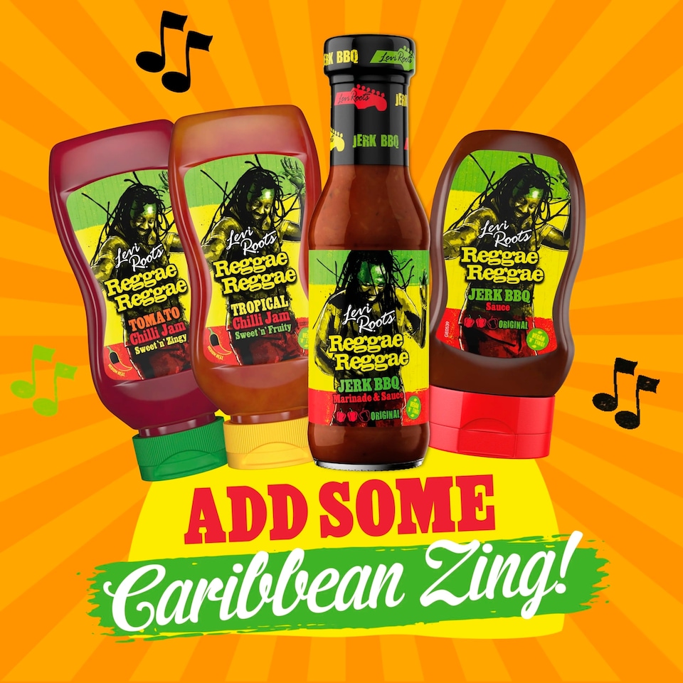 image 1 of Levi Roots Reggae Reggae Tropical Chilli Jam 300g