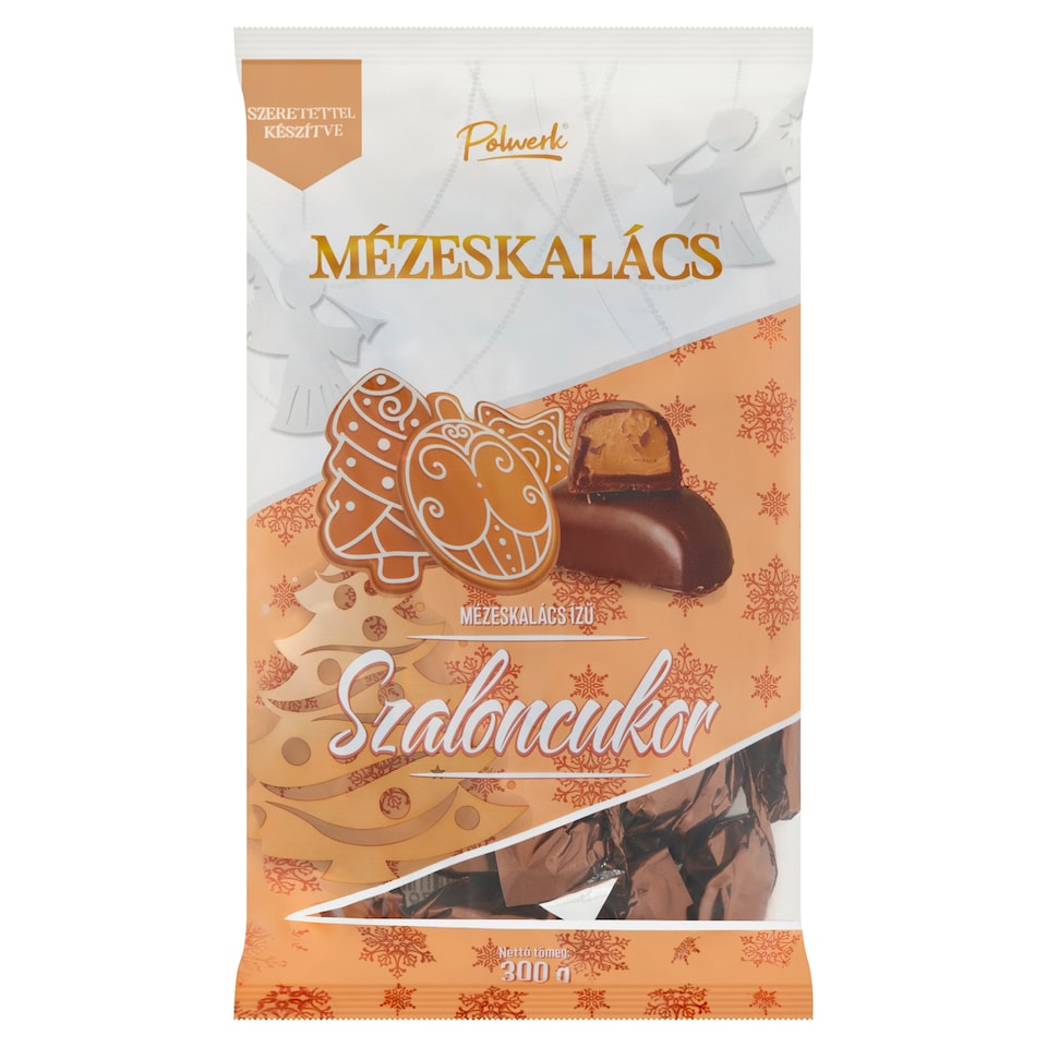 Polwerk Gingerbread-Flavored Christmas Candy 300 g