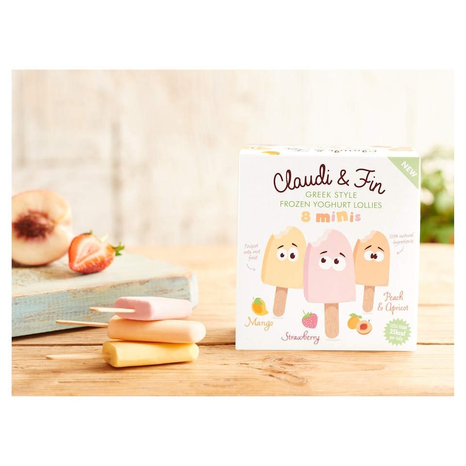 image 1 of Claudi & Fin Mini Yog Lollies 8 x 30ml
