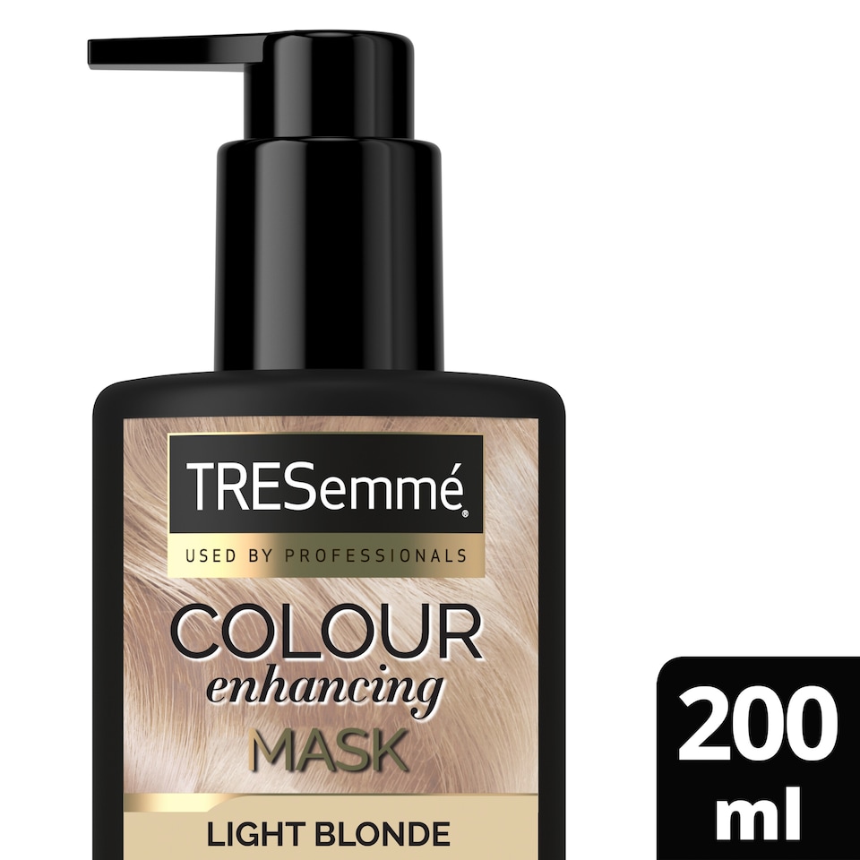 image 1 of Tresemme Colour Enhancing Mask Light Blonde 200Ml