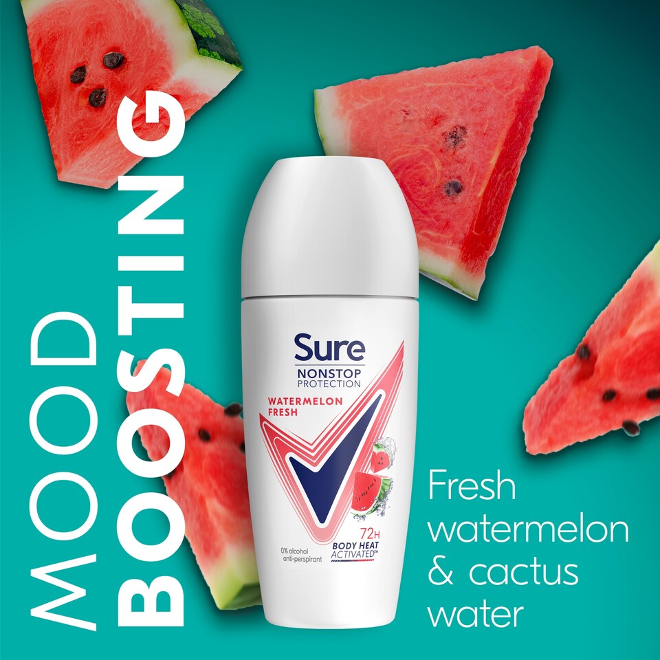 image 1 of Sure 72h Uplifting & Fresh Roll-On Antiperspirant Deodorant 50ml